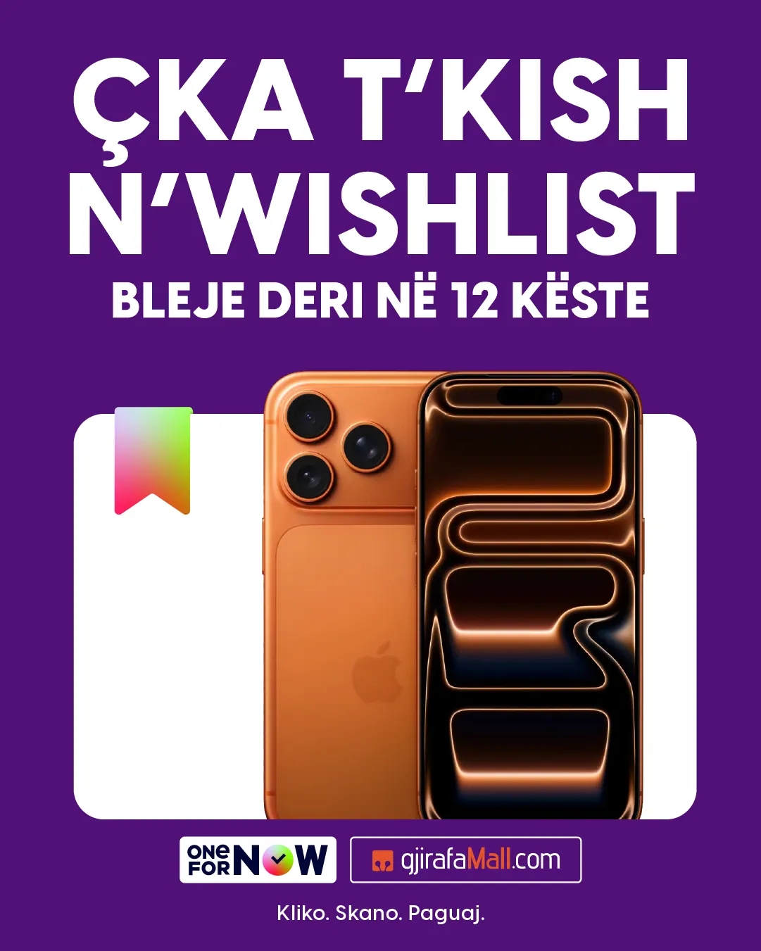 OneFor, Llogaria One Business